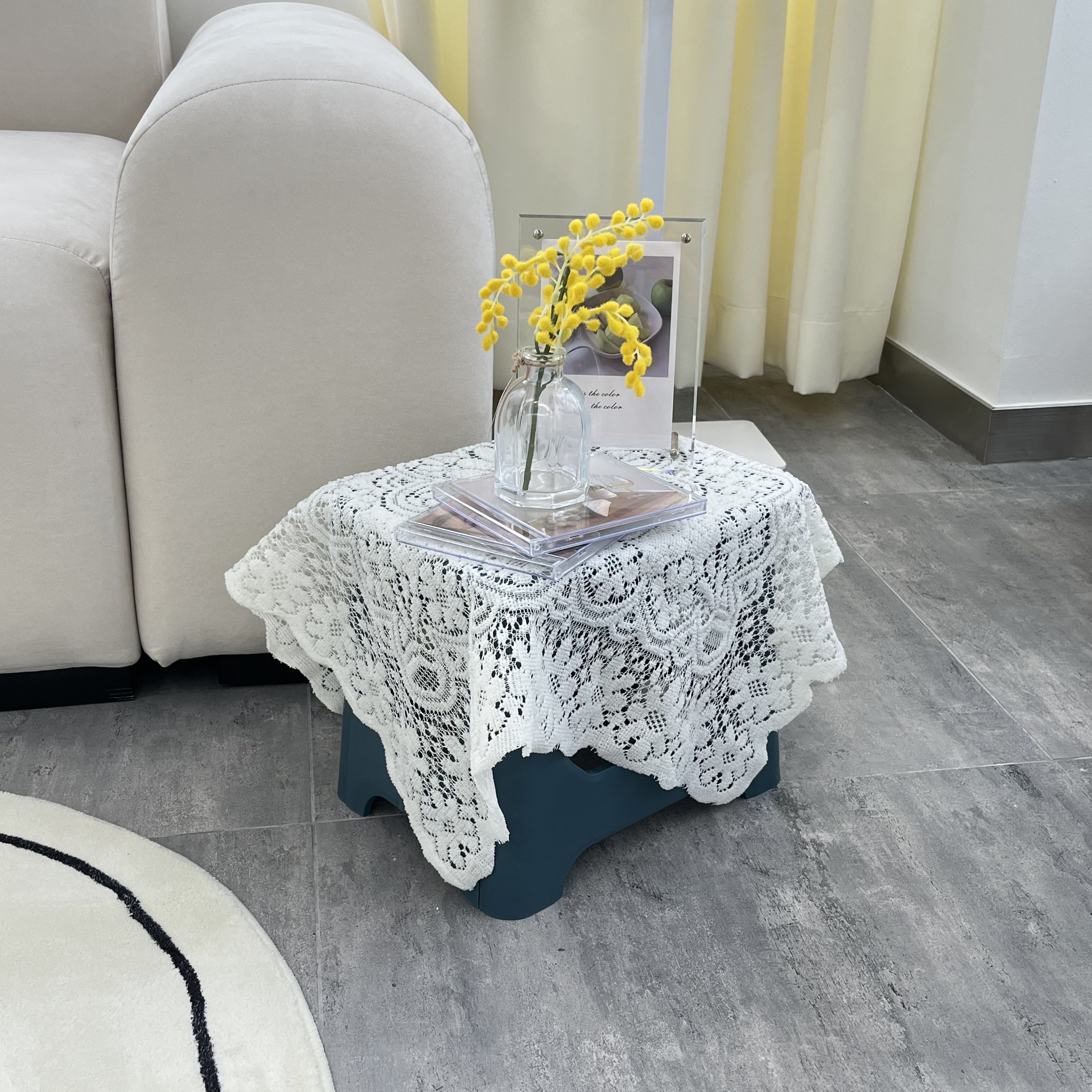 [안전잠금] 접이식의자 간이 폴딩체어 접는 보조 플라스틱의자