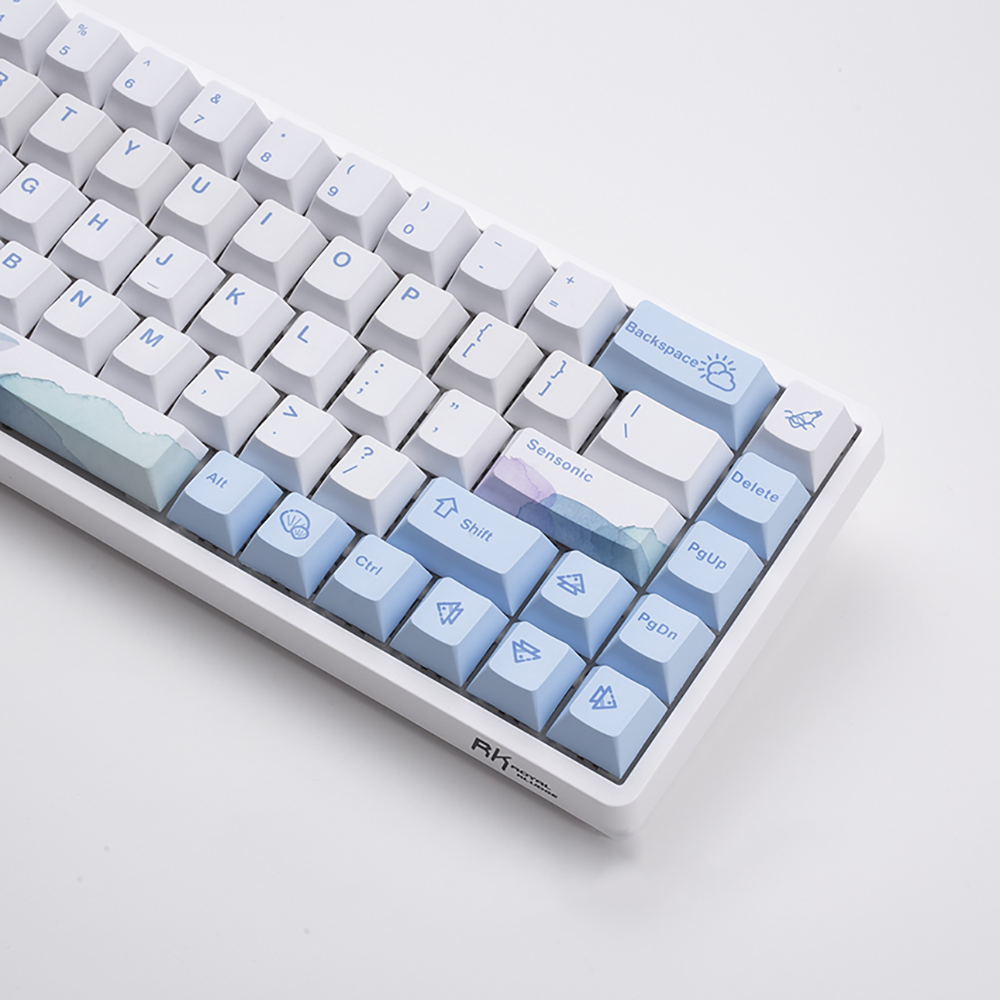 하늘고래 키캡 영문 키보드 자판 고래 키캡 CHERRY PBT 염료승화 기계식 129키 - 상세 이미지 5