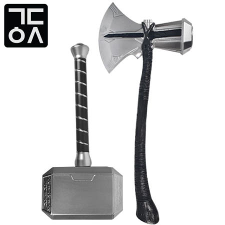 간단일상 OEM 간단 묠니르 토르망치 스톰브레이커 크리스마스 할로윈 선물 트리 캠핑 텐트 포토존 꾸미기