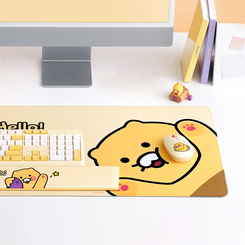 춘식이 장패드 마우스패드 와이드 사이즈 데스크테리어