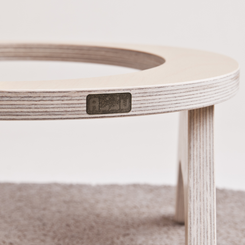 아쭈 고양이 물그릇 수반 강아지 밥그릇 유리식기 대형 세트