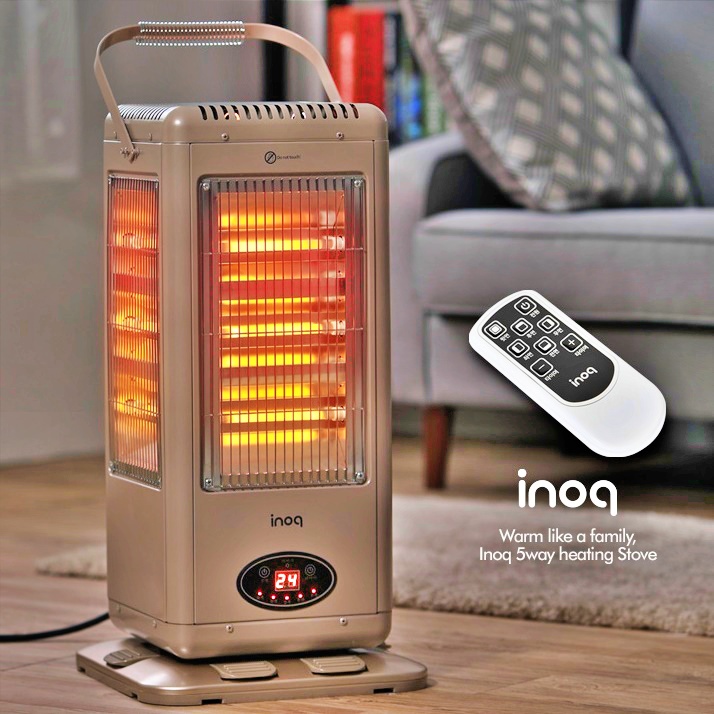 대형 5방난로 사무실 오방 난로 스토브 업소용 5면 난로