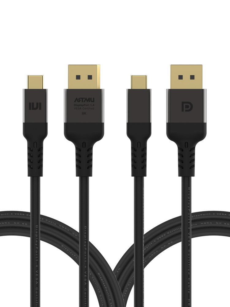 VESA 인증 C타입 to DP 1.4 8K DisplayPort 케이블 1m
