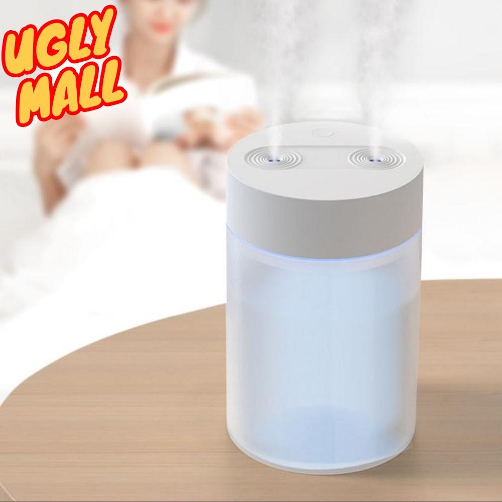 책상 듀얼가습기1.6L 회사용가습기 usb대용량가습기