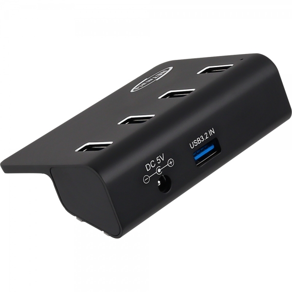 강원전자 넷메이트 USB3.2 4포트 허브 (블랙) NM-UT324B - 상세 이미지 3