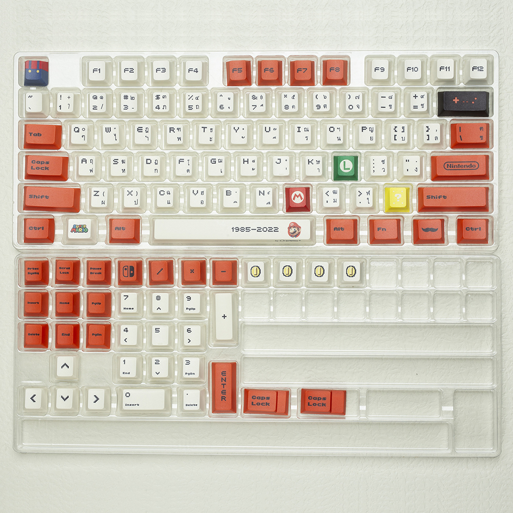 웰시코기 키캡 영문 키보드 자판 강아지 동물 키캡 XDA PBT 염료승화 기계식 134키 - 상세 이미지 4