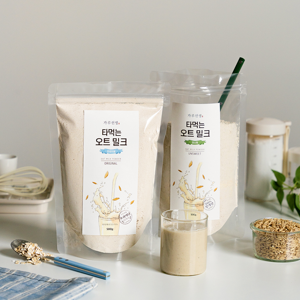 가루선생 타먹는 오트밀크 오리지널 500g 귀리우유 오트 오트밀 우유 - 상세 이미지 4