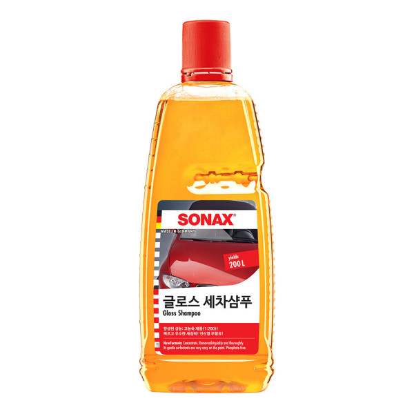 소낙스 글로스 세차샴푸 1L 중성 카샴푸 제품 이미지