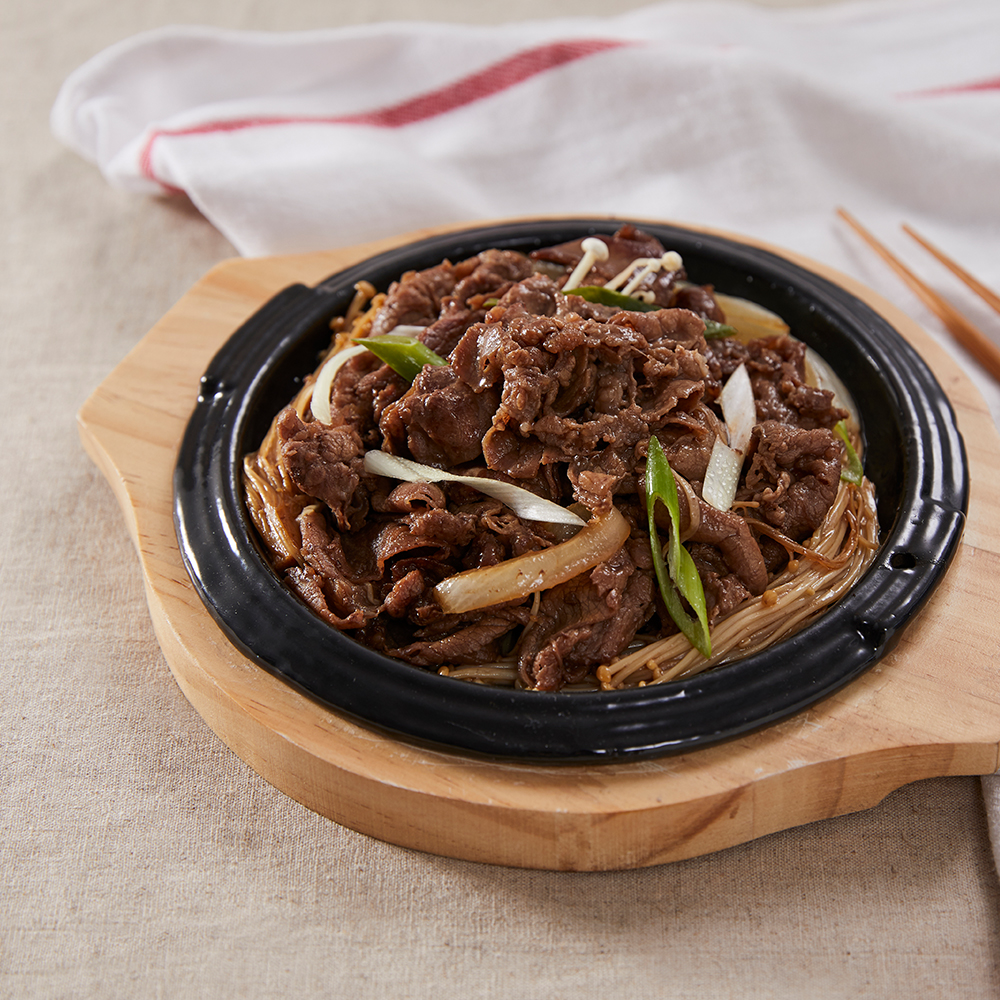 소고기불고기 투뿔 한우 불고기용 소고기 샤브샤브고기 육전용 300g 이미지 3