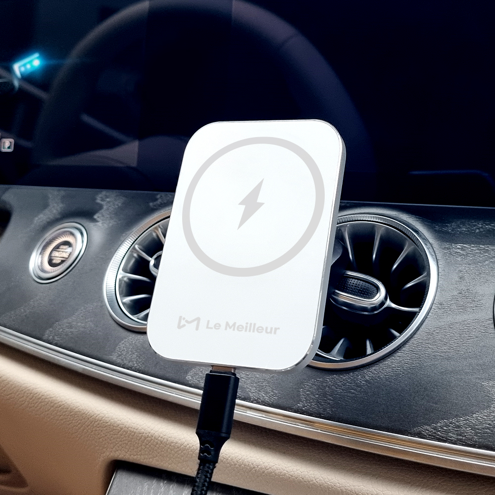르메이어 르본 맥세이프 아이폰 차량용 거치대 무선 핸드폰 충전기 A15