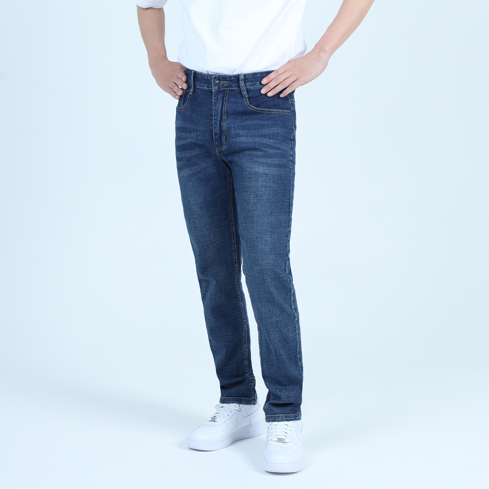 스판청바지 흑청바지 중년 작업복 이미지 2