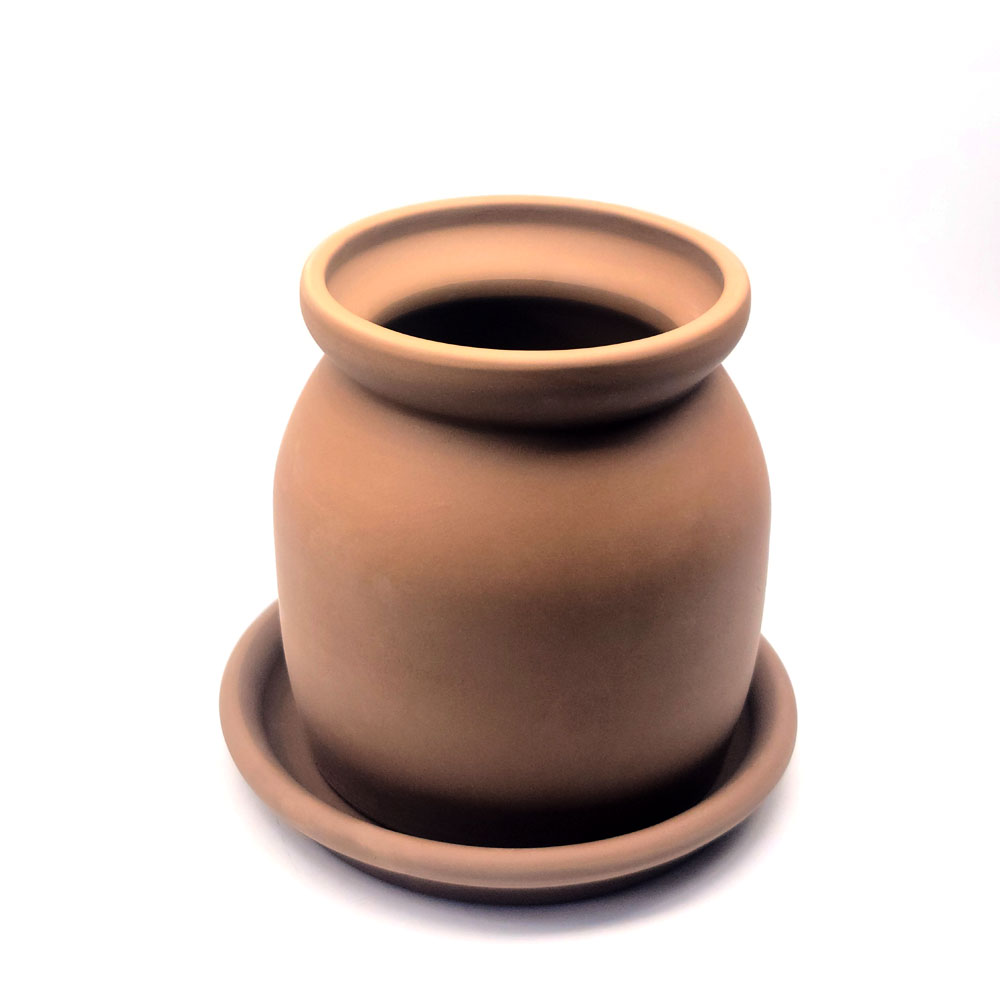 베트남 토분 베하몰 테라원 우유병 15x20cm 초코 받침셋트 - 상세 이미지 3