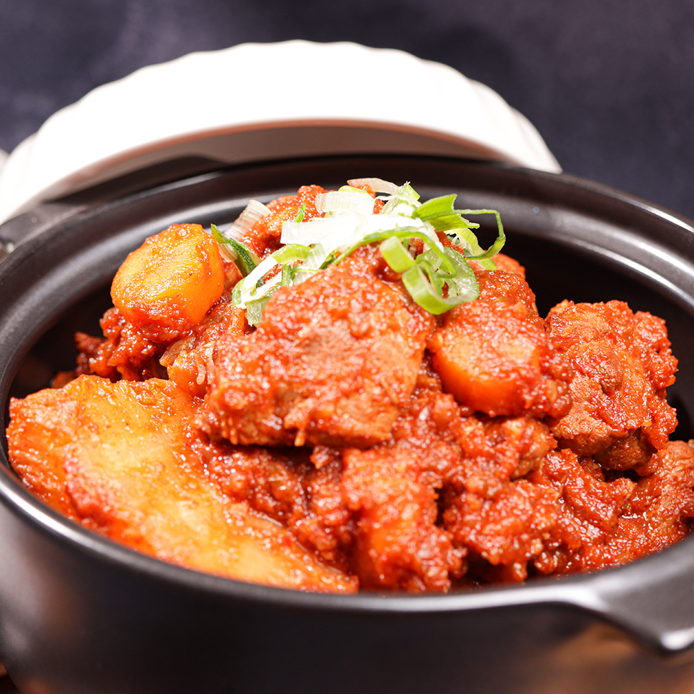 말바우시장 선김치 한돈 순살 아롱사태 갈비찜 800g 이미지 7