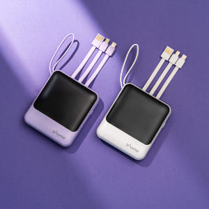 시홈 고속충전 휴대용 미니 일체형 보조배터리 10000mAh 개봉기 | 실사용 후기 - 상품 이미지 3