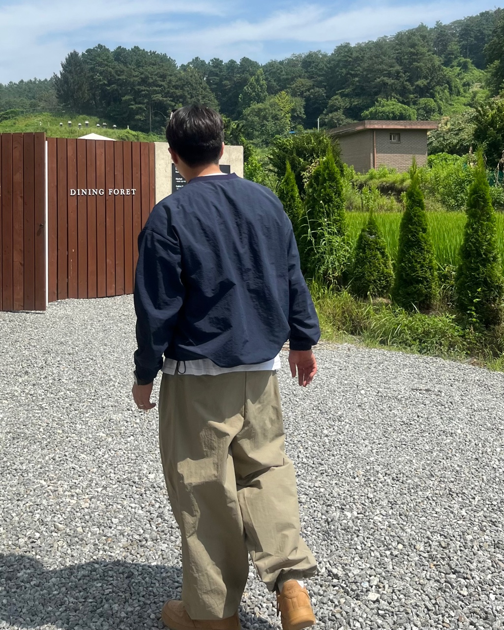 남자 벌룬팬츠 와이드팬츠 나일론조거팬츠 - 상세 이미지 5