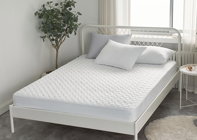 털안붙는 침대 패드 커버 매트리스 알러지케어 누빔