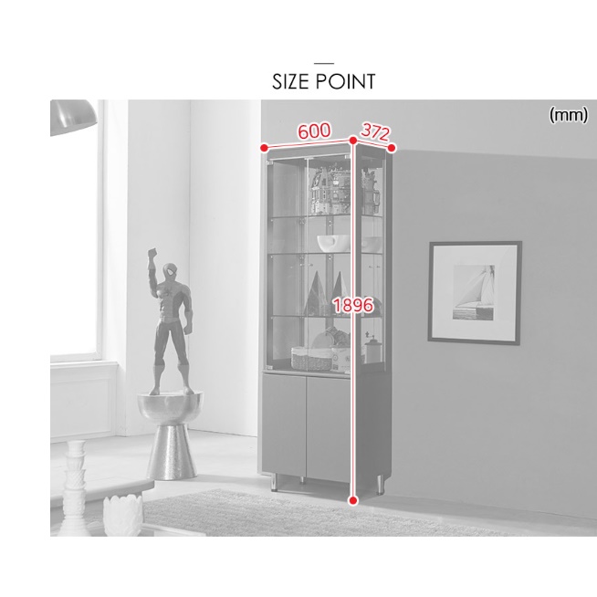 유리 진열장 유리장 거실 인테리어 장식장 위스키 술 양주 장식장