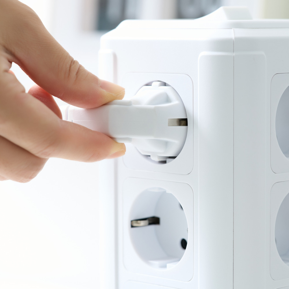 텔로 usb 충전 16구(콘센트12구+usb포트4구) 수직 타워형 고용량 멀티탭 콘센트 - 상세 이미지 2