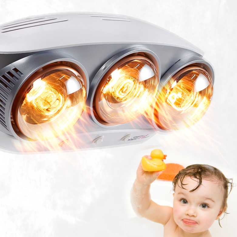 화장실 난방기 욕실 온열기 욕실 난로 욕실 온열등 3구