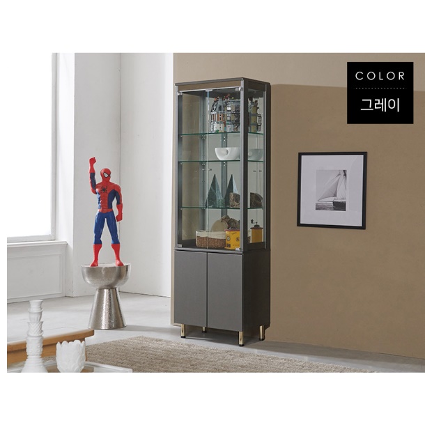 유리 진열장 유리장 거실 인테리어 장식장 위스키 술 양주 장식장