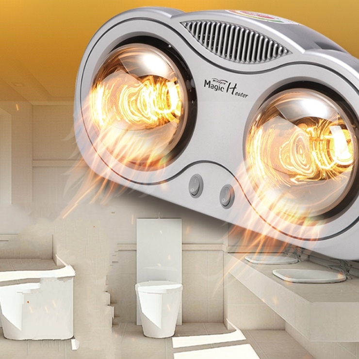 화장실난방기 욕실난방 화장실온열기 욕실온열등 2구