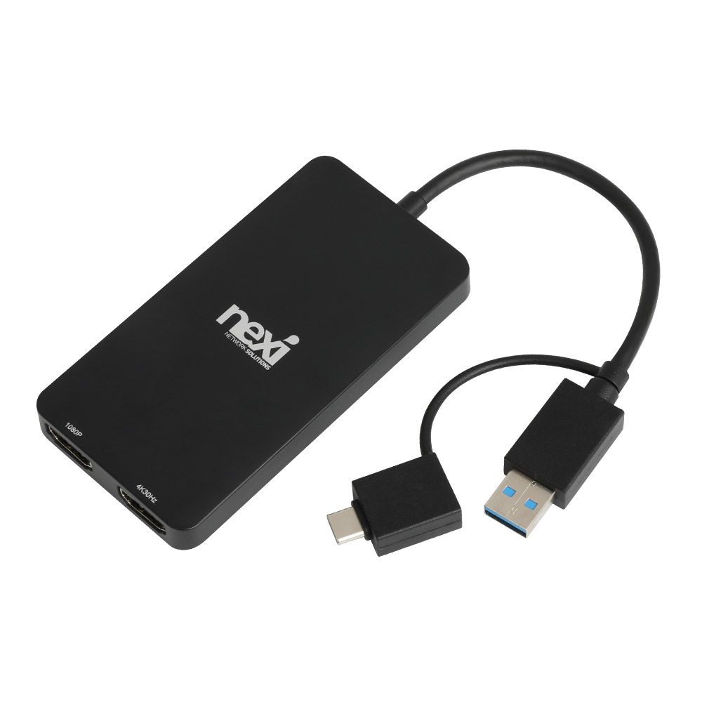 USB C타입 A타입 듀얼모니터 HDMI 확장 컨버터 노트북 맥북