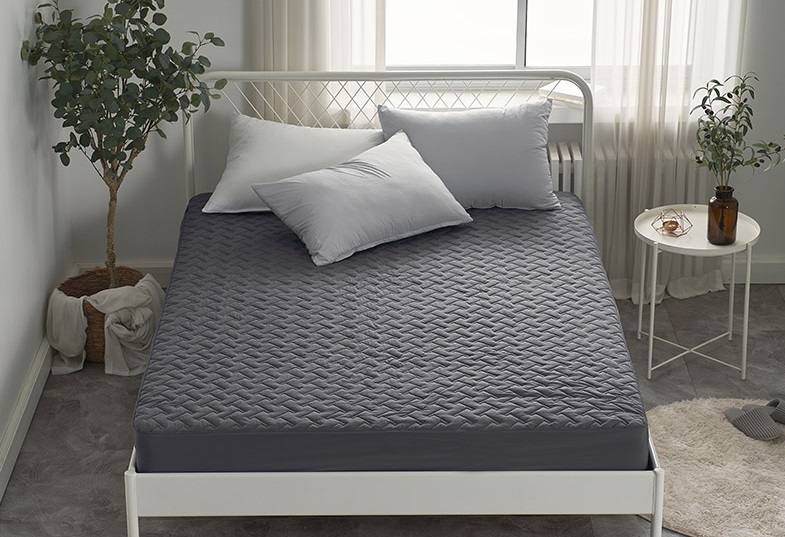 털안붙는 침대 패드 커버 매트리스 알러지케어 누빔