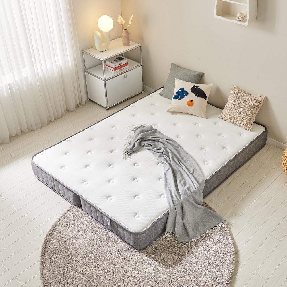 서광퍼니처 나스 2단 접이식 바닥 1인 침대 싱글 매트리스 SS