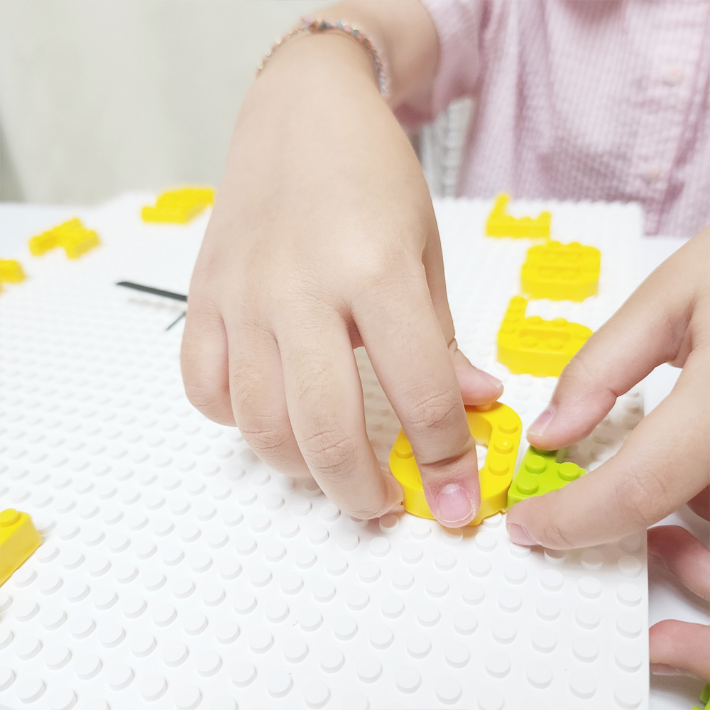 블럭 무소음 교육용 시계 DIY 벽시계 만들기 야광 아이방 어린이 시계공부 - 상세 이미지 5