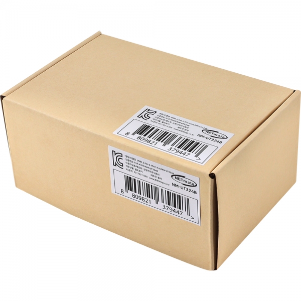 강원전자 넷메이트 USB3.2 4포트 허브 (블랙) NM-UT324B - 상세 이미지 4