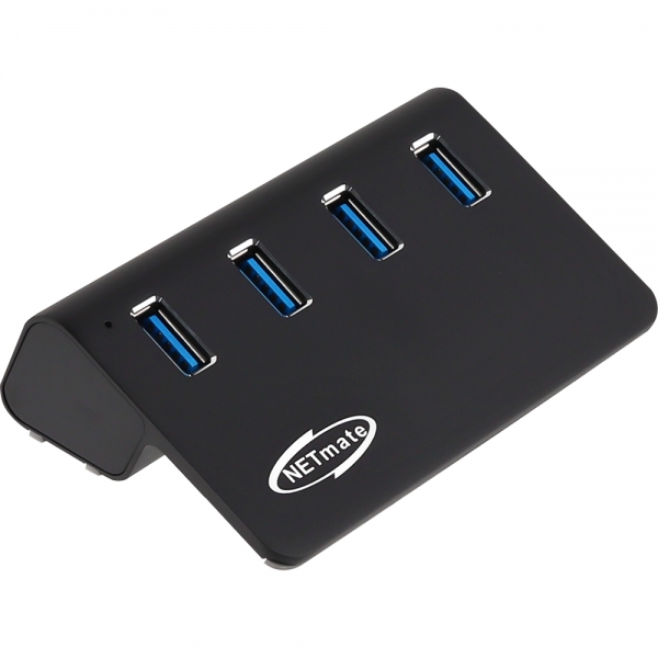 강원전자 넷메이트 USB3.2 4포트 허브 (블랙) NM-UT324B - 상세 이미지 2