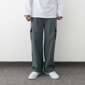 남자 작업바지 벌룬팬츠 남자세미와이드팬츠 착용 후기 | 사이즈/핏 총정리 - 상품 이미지 2