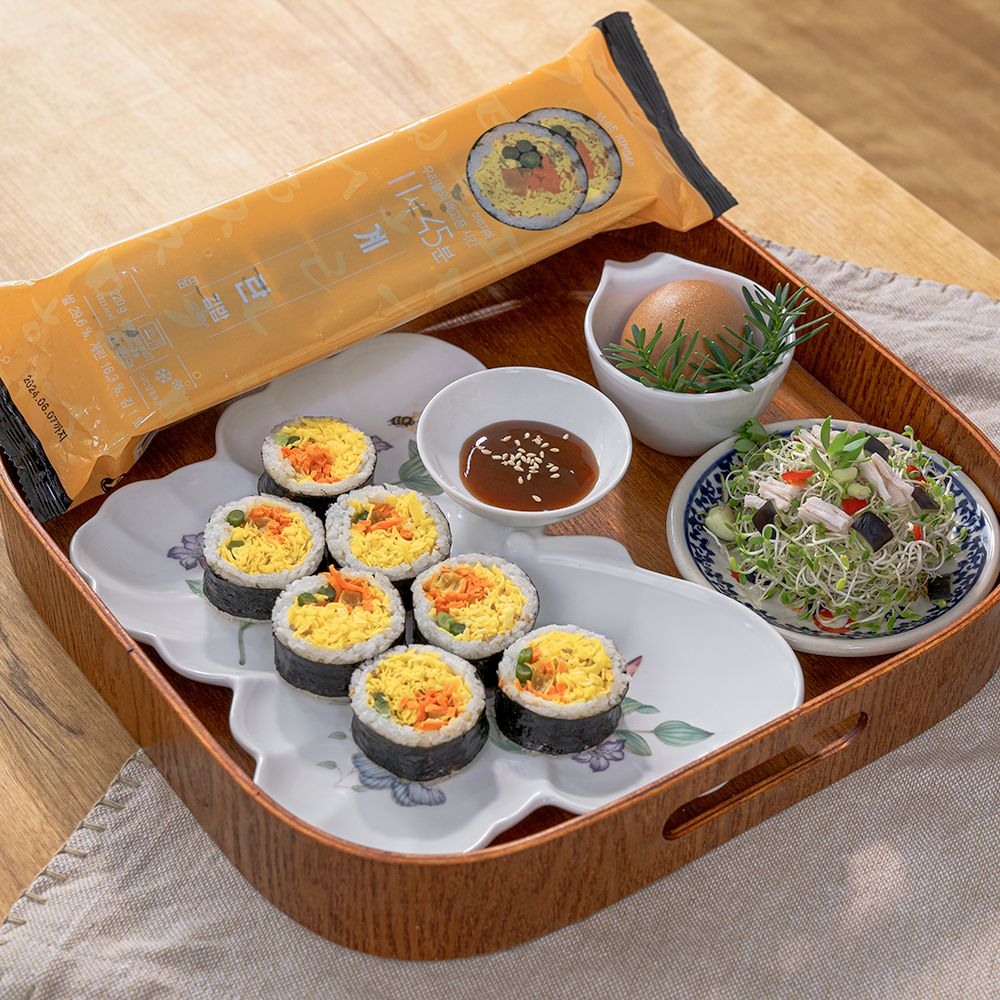 11시45분 비건김밥 잡곡 곤약 우엉 유부초밥 꼬마 냉동 김밥 외 22종 골라 담기 - 상세 이미지 5