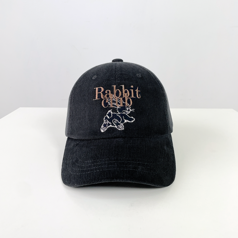 Rabbit club 겨울 코듀로이 골덴 볼캡 - 상세 이미지 4
