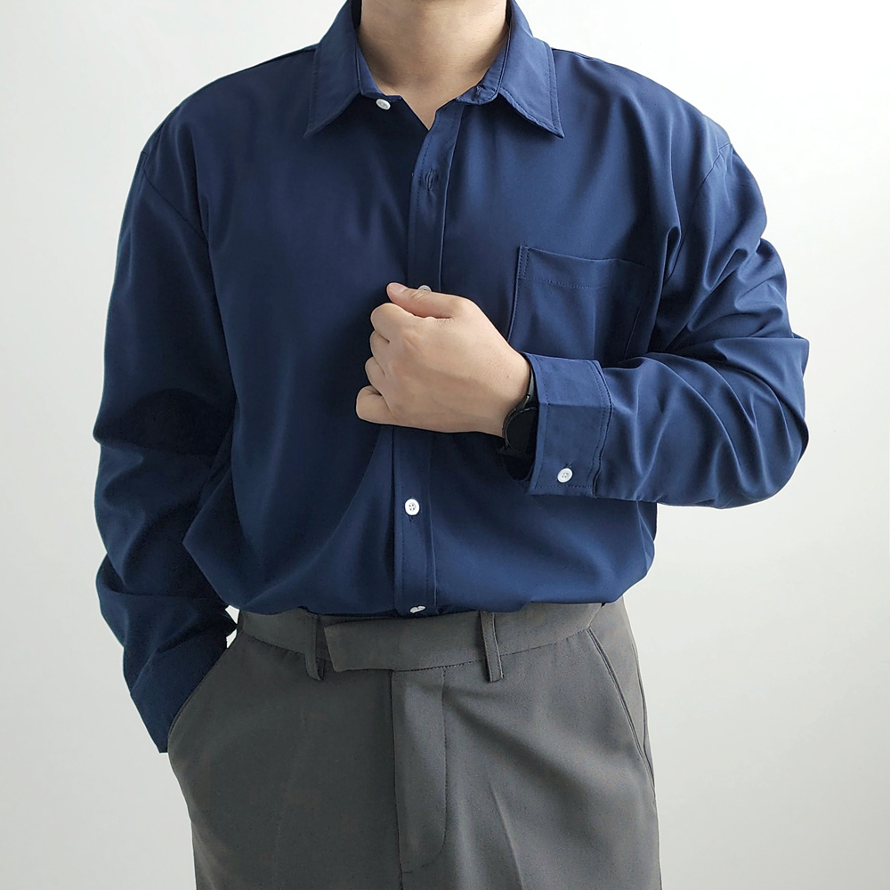 구김없는셔츠 남자링클프리셔츠 남자봄남방 이미지 4