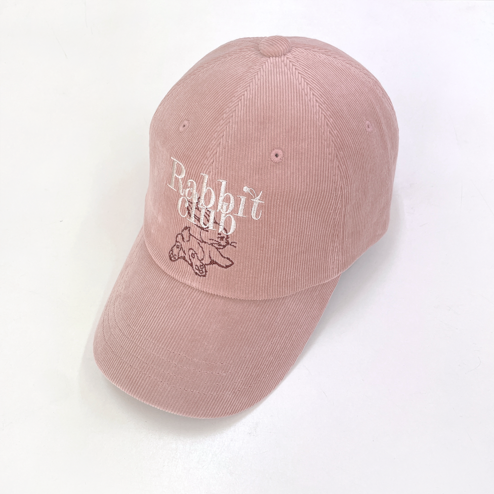 Rabbit club 겨울 코듀로이 골덴 볼캡 - 상세 이미지 2