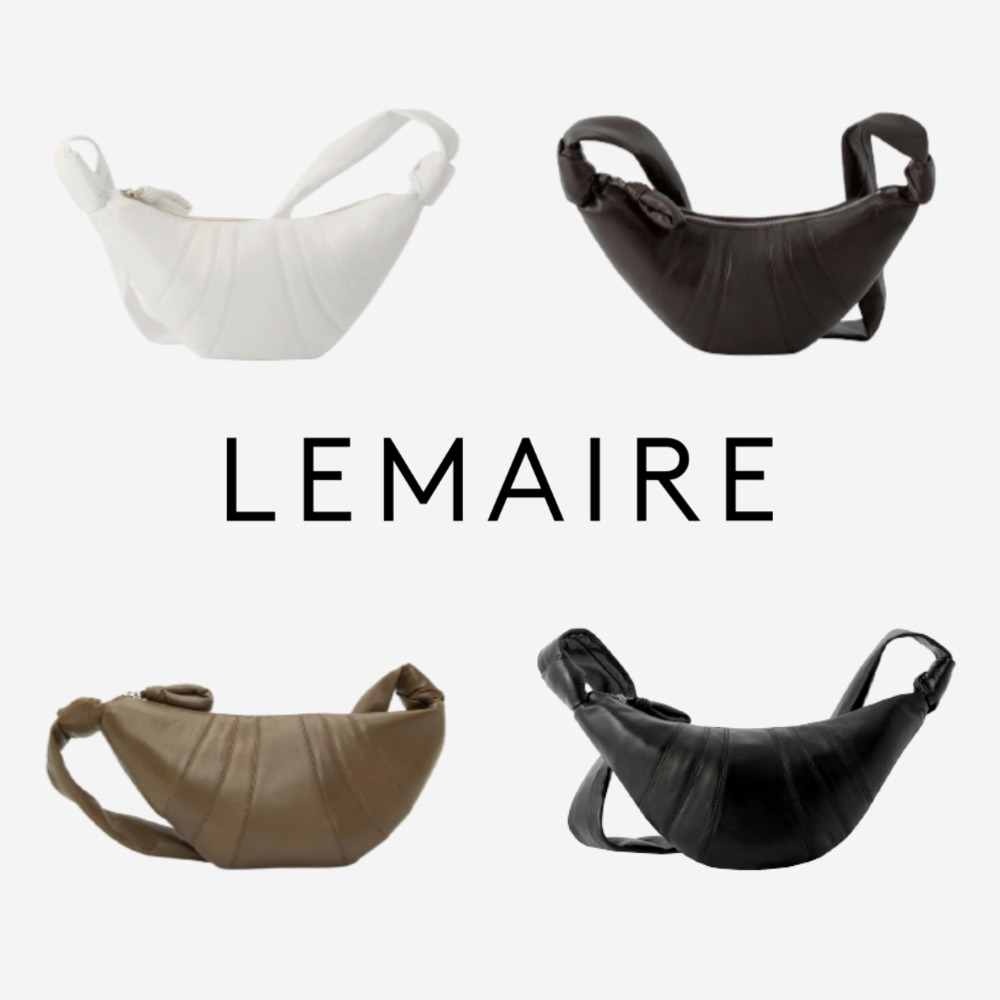 [국내배송] 르메르 가방 크루아상 범백 나파 스몰 미디움 라지 코티드 코튼