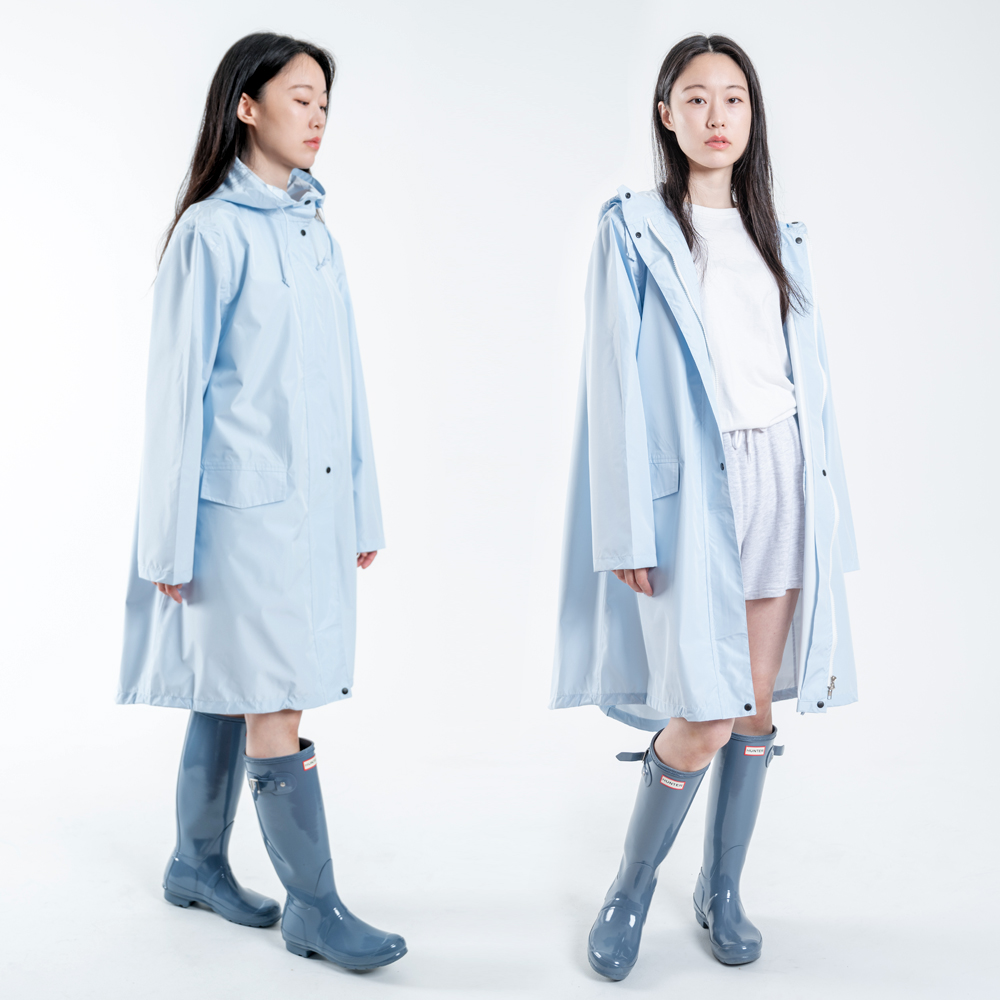 단다니 골프 우비 여성 골프 비옷 레인코트 - 상세 이미지 3
