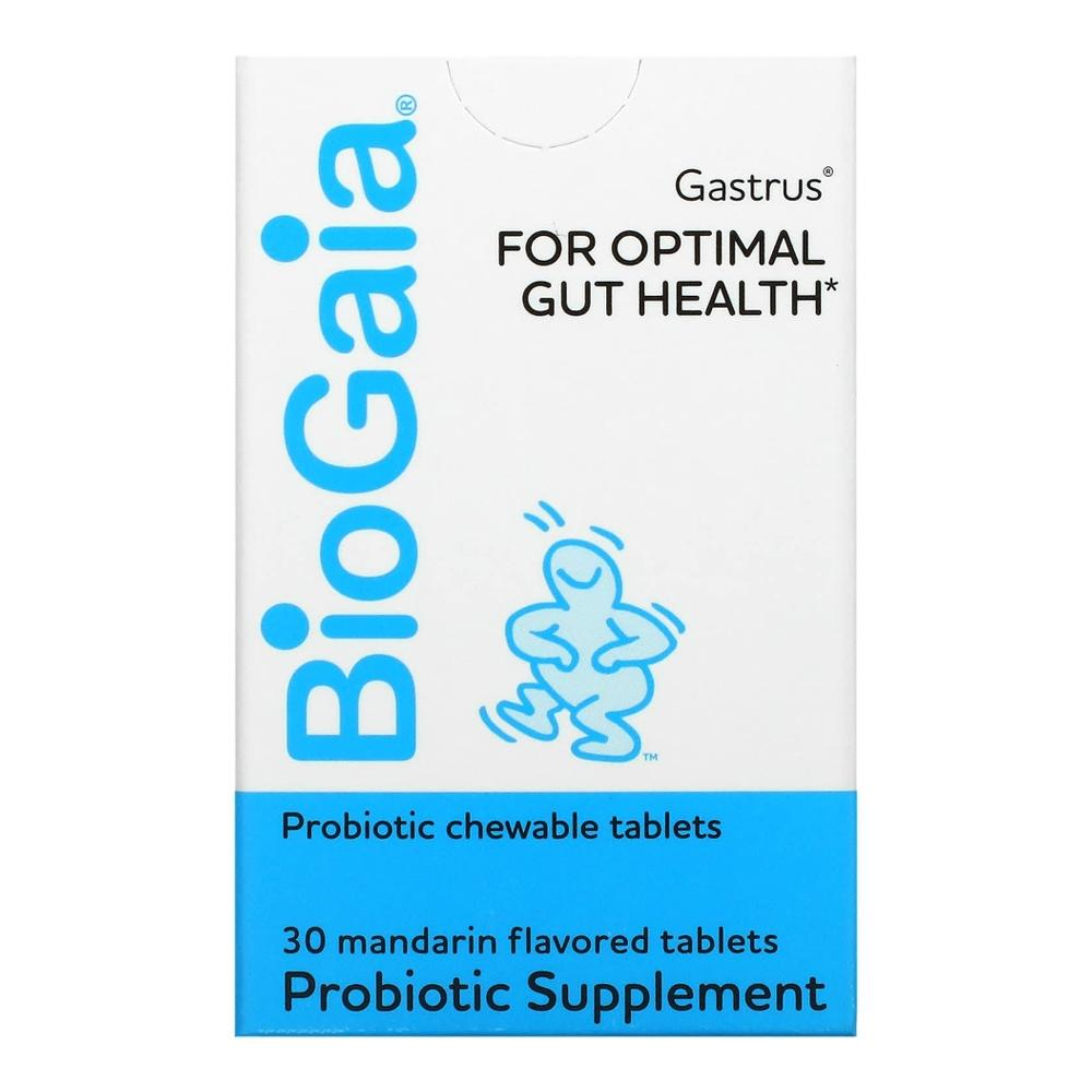 바이오가이아 Gastrus 가스트러스 감귤 맛 타블렛 30정 BioGaia : lemonelle