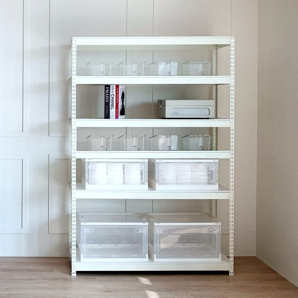 베란다선반 철제선반 조립식앵글 가로400X깊이300 높이900 6단