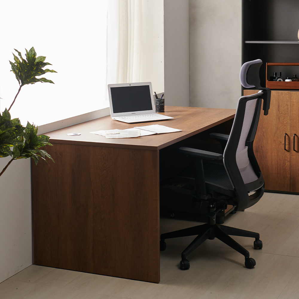 라이즈 사장님 CEO 사무실 책상 오피스 중역 사무용 1600mm, 월넛