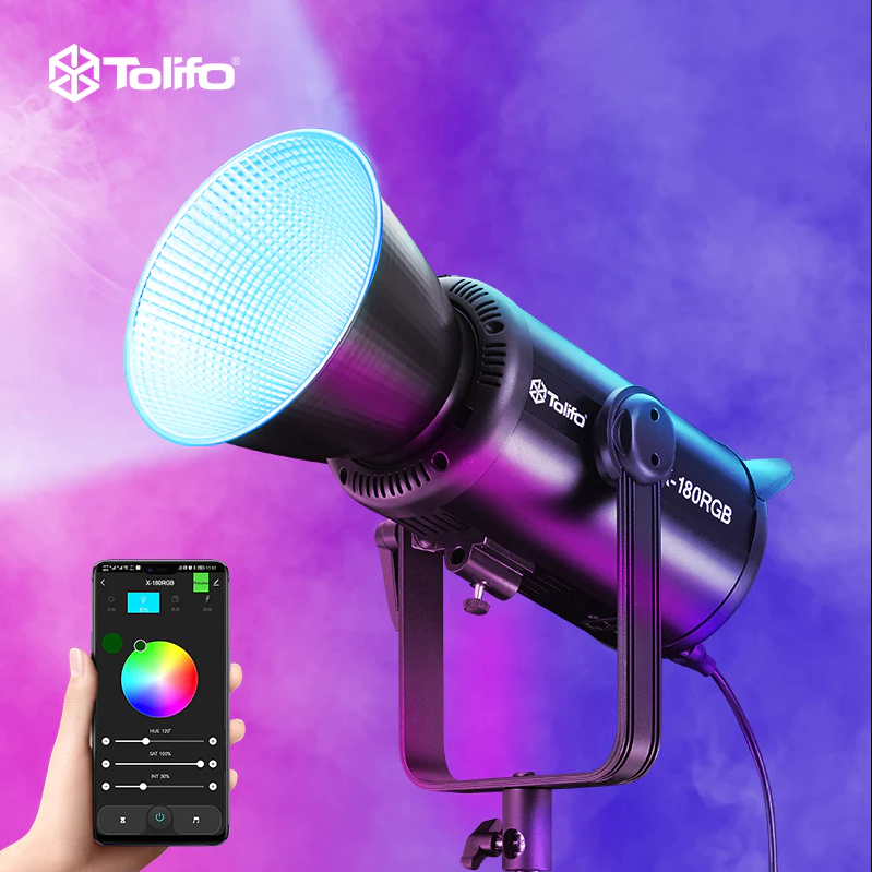 톨리포 Tolifo X-180RGB LED 영상 촬영 조명 - 상품 이미지