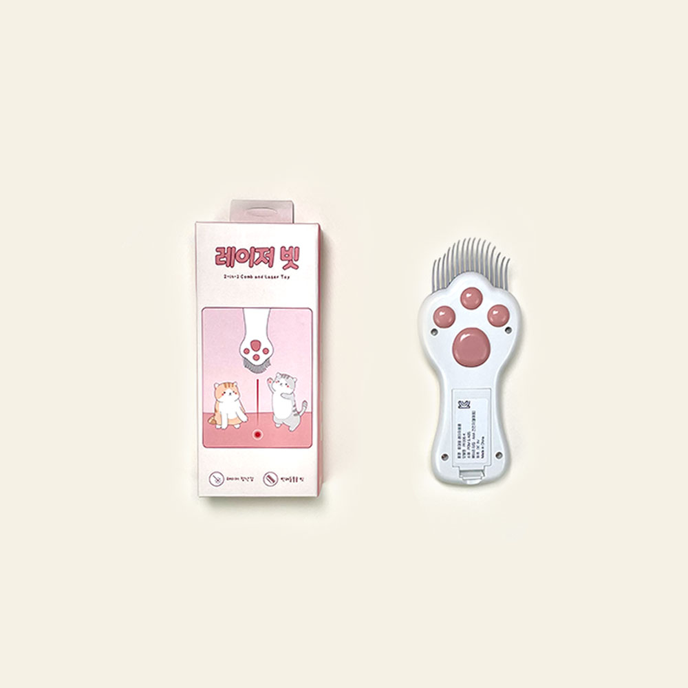 펫케어 고양이 레이저 포인터 장난감 레이저빗 - 메인 이미지