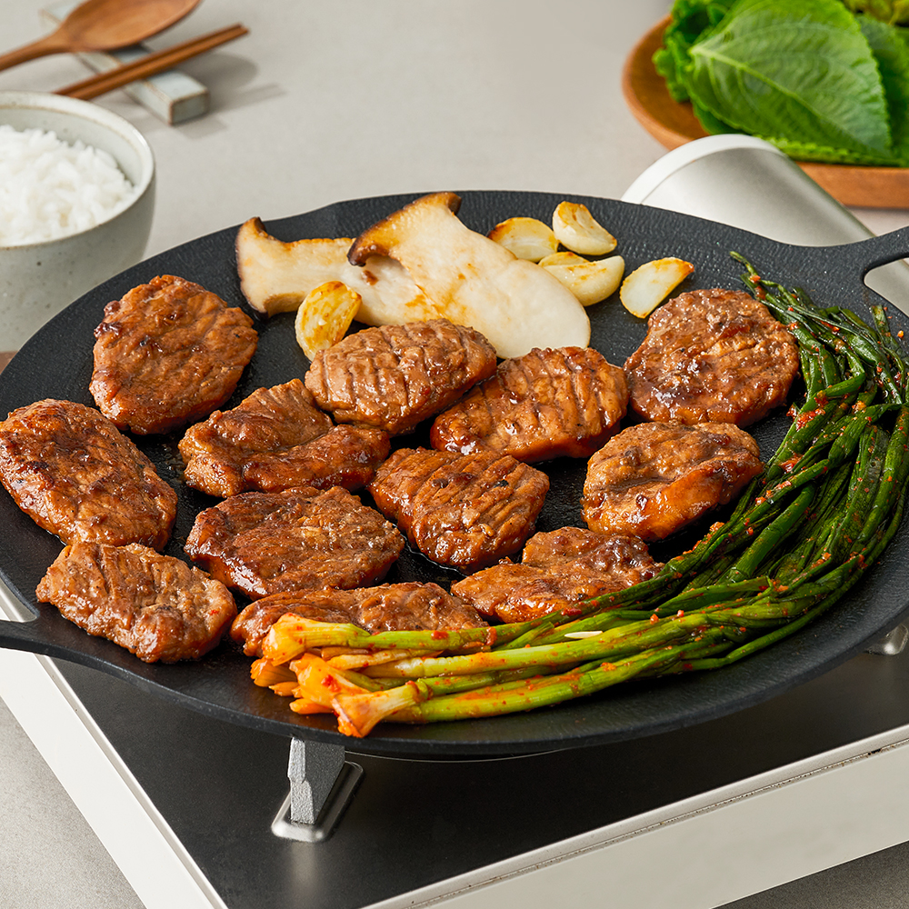 고른 멍석말이 왕구이 750g, 2팩 양념돼지갈비