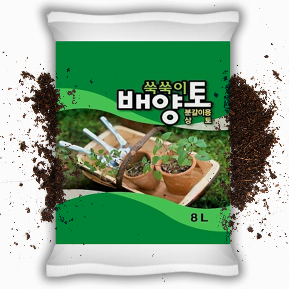 배양토 8리터 분갈이흙 상토 - 상품 이미지
