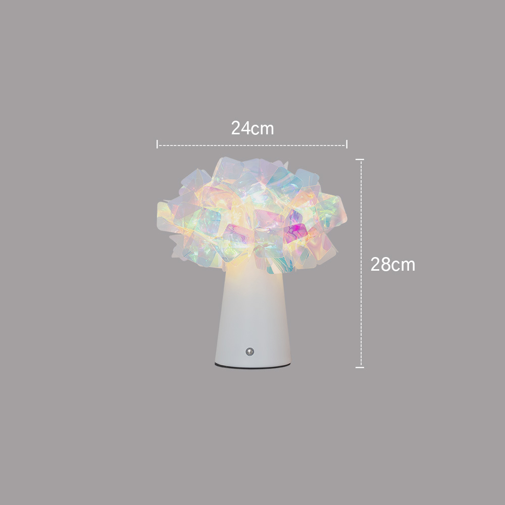 LED 스탠드 단스탠드 폴 3W 4color 꽃잎 조명 거실 인테리어 - 상세 이미지 5