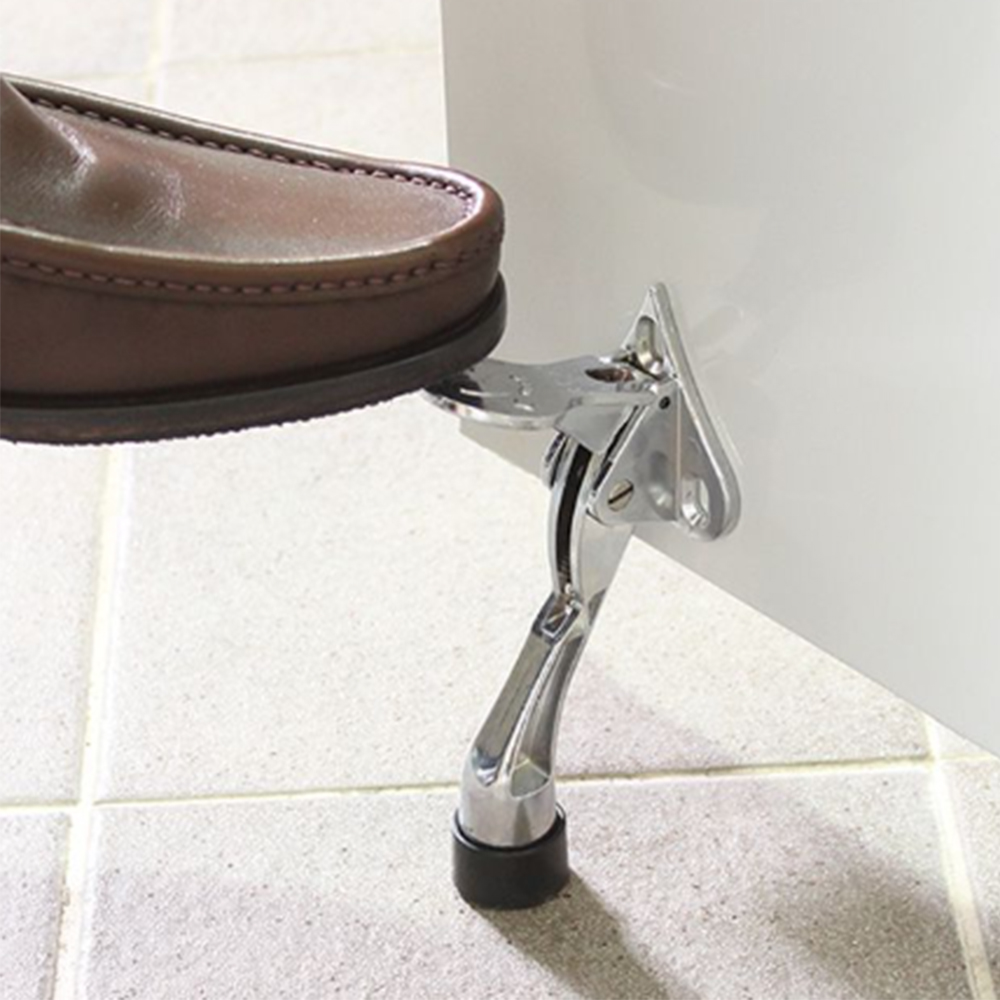 현관문 도어 스토퍼 현관 말발굽 고정 방화문 말굽 설치 교체 장치 원터치 문 문닫힘 방지