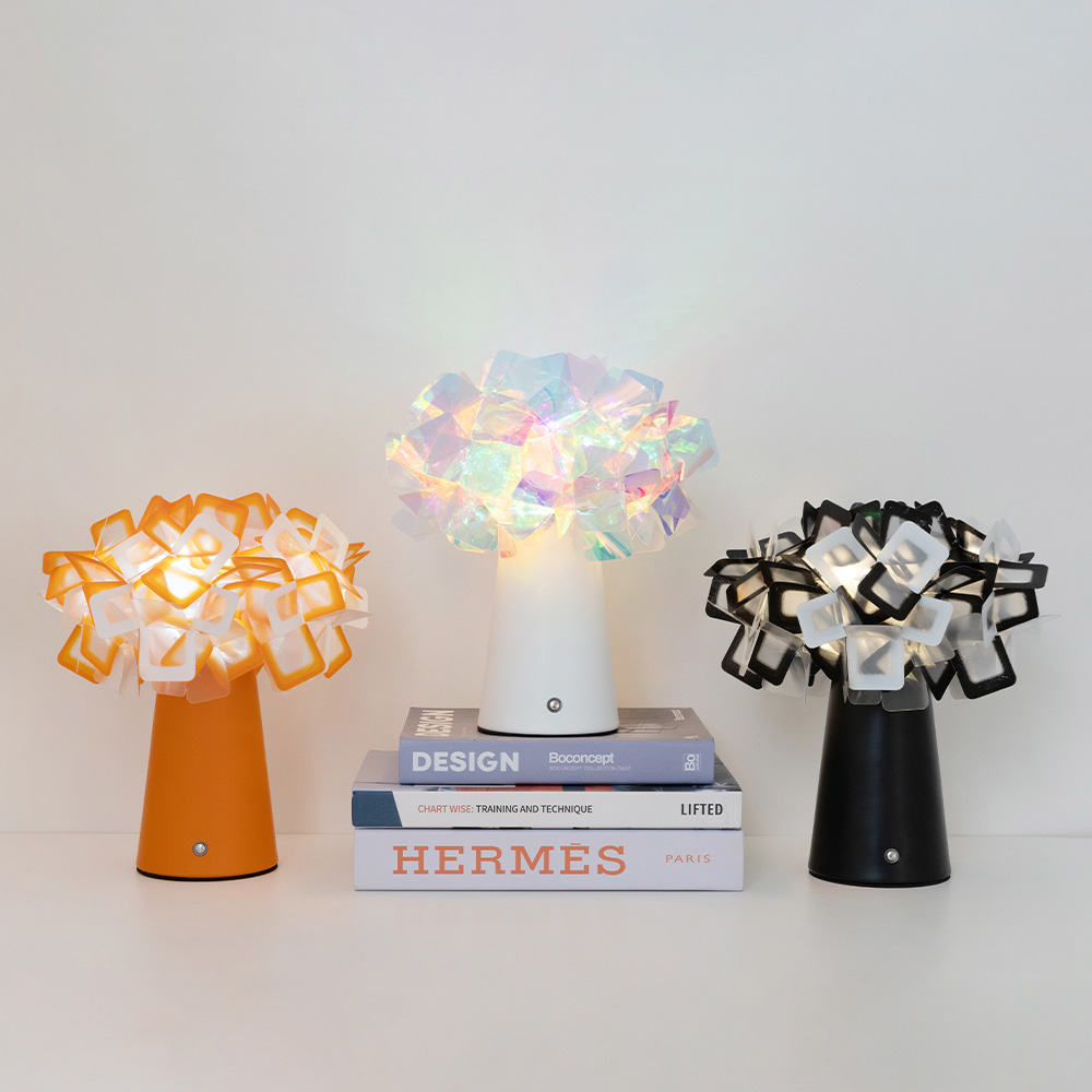 LED 스탠드 단스탠드 폴 3W 4color 꽃잎 조명 거실 인테리어 - 상세 이미지 2