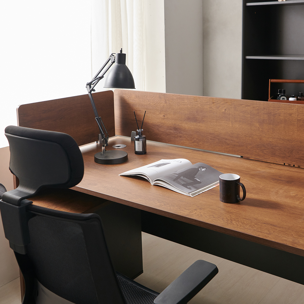 라이즈 사장님 CEO 사무실 책상 오피스 중역 사무용 1600mm, 월넛