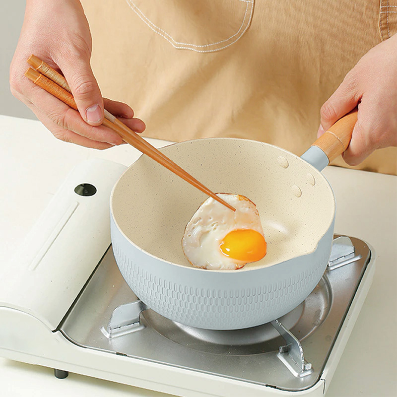 [나리히라] 컬러 해머톤 18cm 인덕션 라면냄비 함마톤 이유식 밀크팬 이미지 8